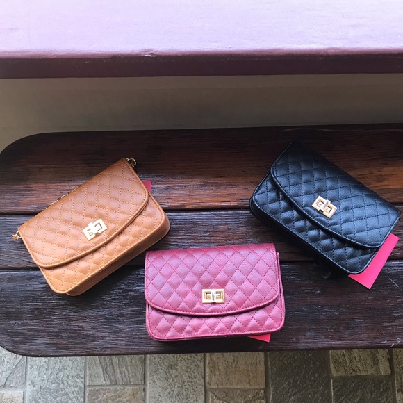 Cute Padded Crossbodies bags only tan left! - Picture 7 of 8